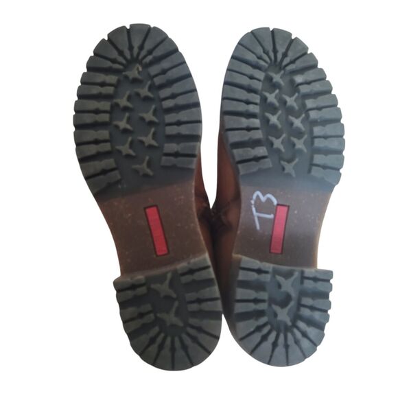 Pikolinos Aspe Brandy Leather Ankle Boots Size 37, US 6.5-7 Cognac Brown Chunky - Picture 8 of 8